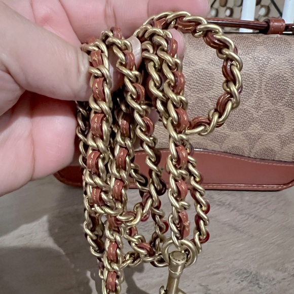 ❌SOLD❌Coach Brown Signature Canvas Bag - Picture 11 of 14